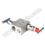 Stainless Steel 304 2 Way Manifold Valves,R2,Type 4