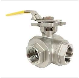 3 Way Stainless Ball Valve