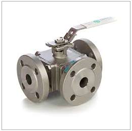 Stainless Steel 3 Way Ball Valve