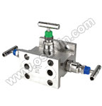 Duplex S31803 3 Way Manifold Valves,H3,Type 4 Direct Mounting 
