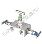 A351 CF8 304 3 Way Manifold Valves,R3,Type 1
