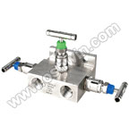 Alloy 400 3 Way Manifold Valves,T3,Type 3 Direct Mounting 