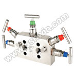 SS304 5 Way Manifold Valves,R5,Type 3 Direct Mounting 