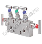 SS 316L 5 Way Manifold Valves,R5,Type 4 Coplanar Mounting 