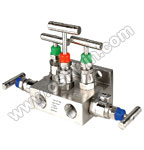 SS 316 5 Way Manifold Valves,T5,Type 5 Direct Mounting