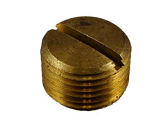 NPTF Slotted Head Plug