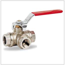 Cw617n Uni En12165 Pn25 600wog Brass Ball Valve Pn25 Three Way Screwed Ends