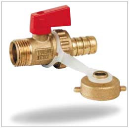 Brass -Cw617n Uni En12165 Ball Valve Pn16 For Draining Boiler