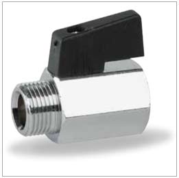 Brass Cw614n Uni En12164 Mini Ball Valve Pn16