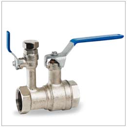 Pn16 600wog Brass Ball Valve  Full Way Fxf Double Neck Cw617n Uni En12165