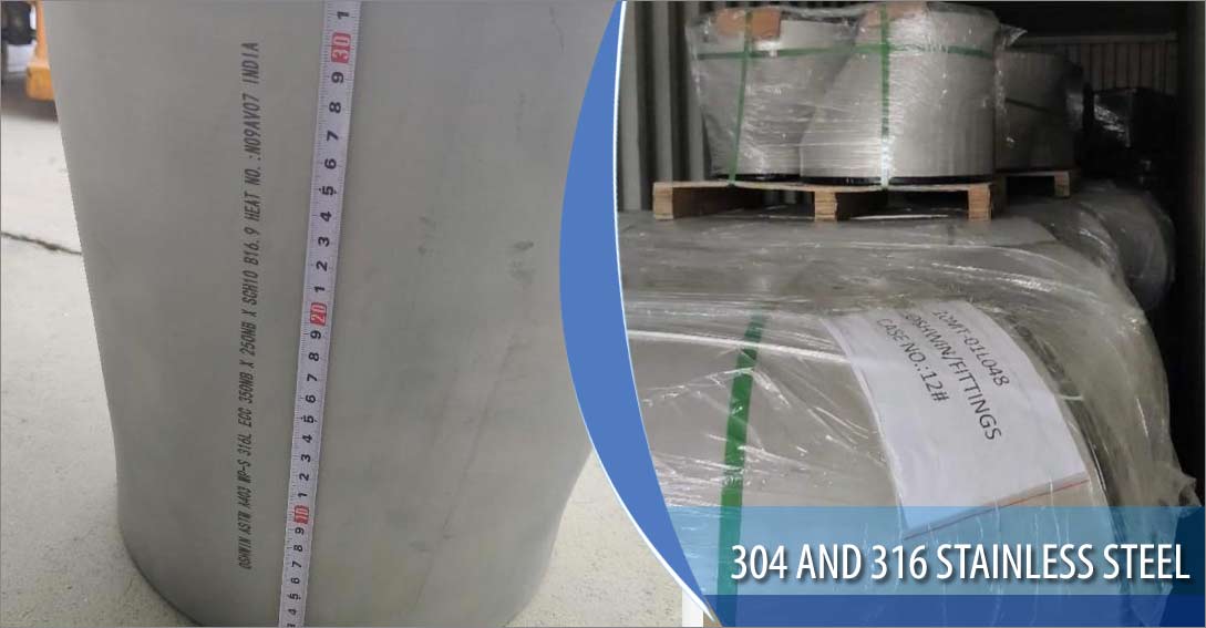 Difference between 304 and 316 Stainless Steel