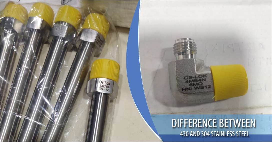 Difference between 430 and 304 Stainless Steel
