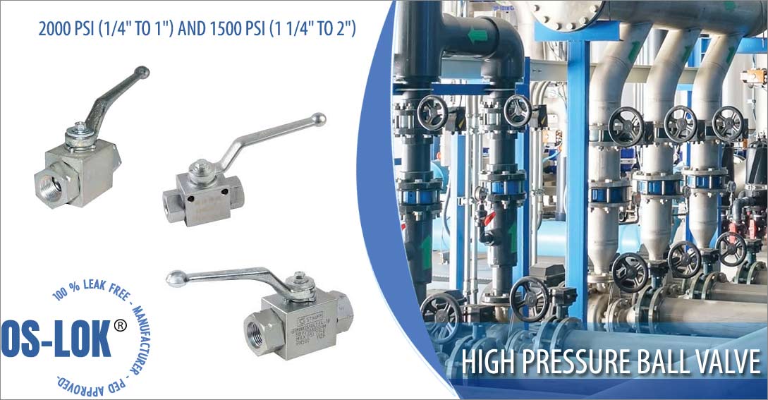High Pressure Ball Valve manufacturers in India