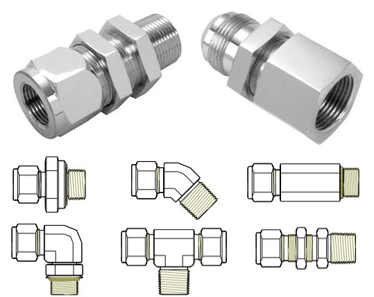 Incoloy 800 Tube to Male Pipe Thread