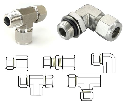 ASME SB 564 UNS N08825 Incoloy Tube to Female Pipe Thread