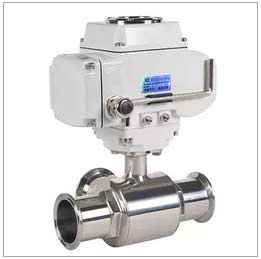L Port Valve Valve Electric Sanitary Ball Valve