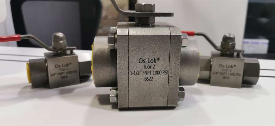 Titanium Grade 2 Ball Valve